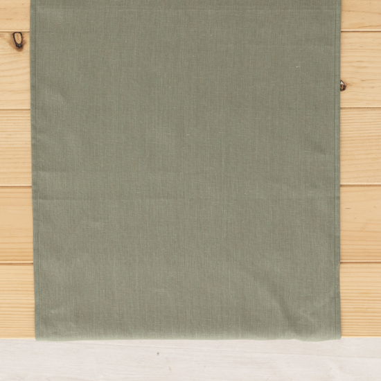 CAMINO DE MESA LINO 100% ARMY GREEN image 3