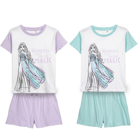 PIJAMA CORTO FROZEN LIGHT BLUE image 0