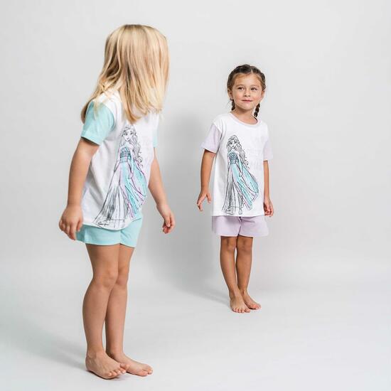 PIJAMA CORTO FROZEN LIGHT BLUE image 3