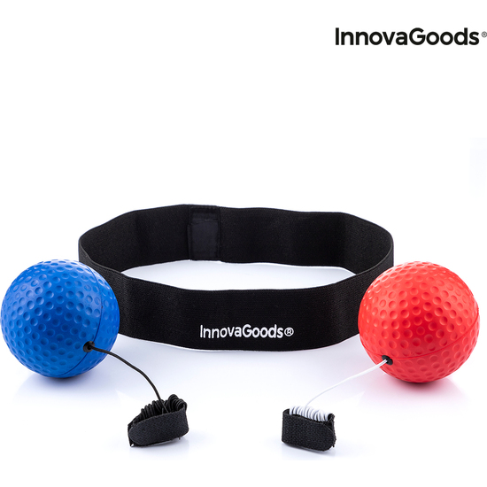 SET DE PELOTAS DE ENTRENAMIENTO Y REFLEJOS BALXING INNOVAGOODS image 1