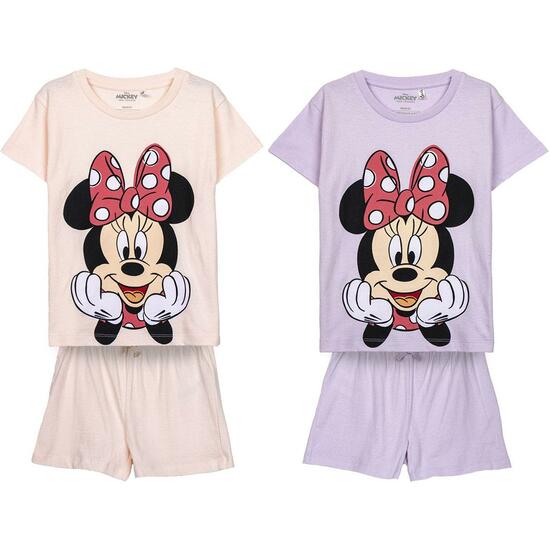 PIJAMA CORTO MINNIE LIGHT PINK image 0