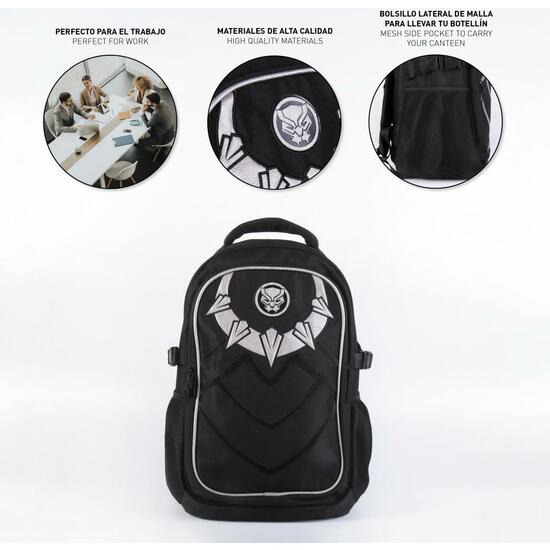 MOCHILA CASUAL TÉCNICA AVENGERS BLACK PANTHER BLACK image 3