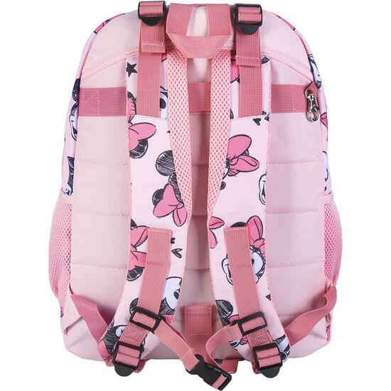 MOCHILA ESCOLAR GRANDE 44 CM MINNIE PINK image 1