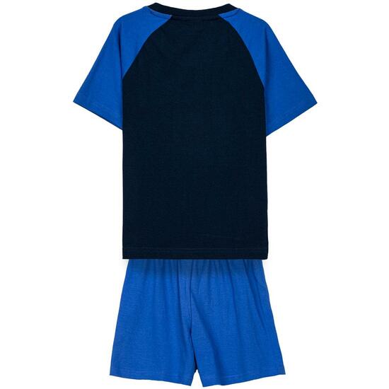 PIJAMA CORTO SINGLE JERSEY SPIDERMAN BLUE image 1