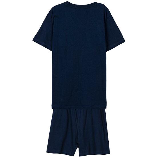 PIJAMA CORTO SINGLE JERSEY MARVEL DARK BLUE image 1