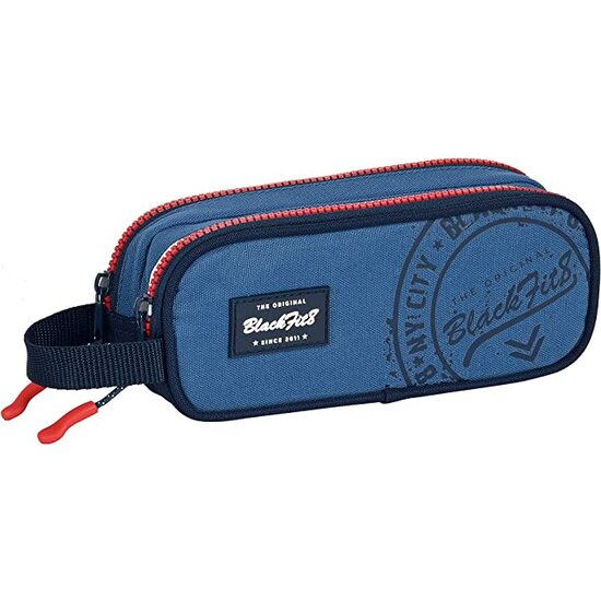 PORTATODO DOBLE RECICLABLE BLACKFIT8 "STAMP" image 0