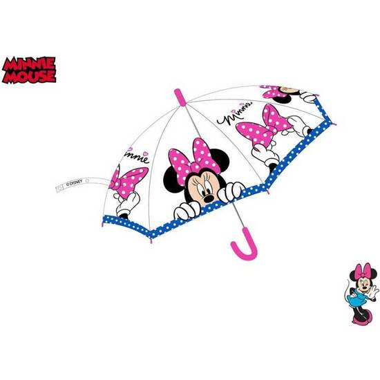 PARAGUAS MINNIE TRANSPARENTE AUTOM. image 0