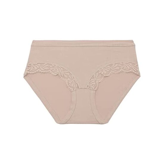 Braguitas De Encaje Fashion Review – Pack De 3, Algodón Elástico, Talla 16
