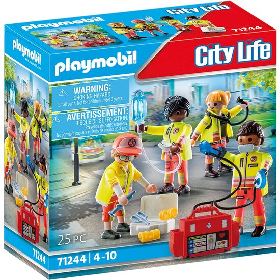 EQUIPO DE RESCATE PLAYMOBIL image 0