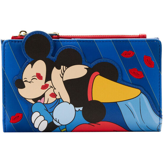 CARTERA BRAVE LITTLE TAILOR MICKEY Y MINNIE MOUSE DISNEY LOUNGEFLY image 0