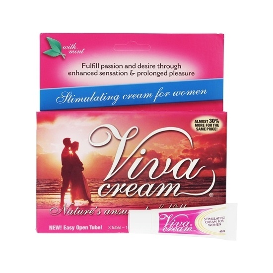 VIVA CREAM FOR HER 10 ML / 3 TUBES image 0