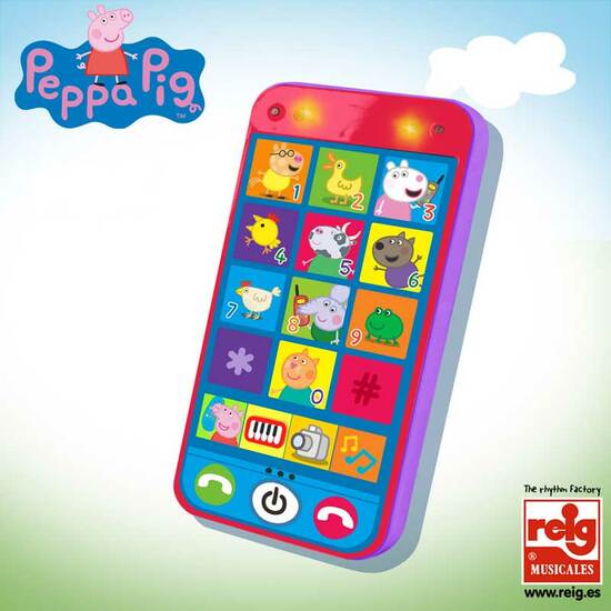 TELEFONO SMARTPHONE PEPPA PIG image 0