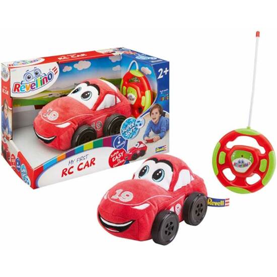 MI PRIMER COCHE ROJO PELUCHE R/C image 0