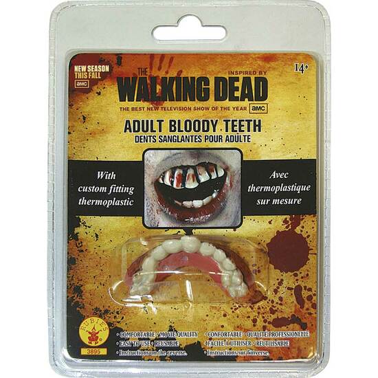 DIENTES ZOMBIE THE WALKING DEAD image 0