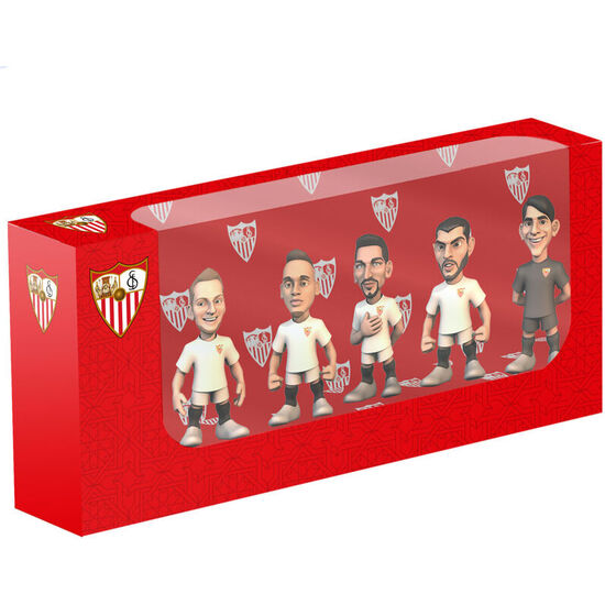 BLISTER 5 FIGURAS MINIX SEVILLA FC CLUB 7CM image 0