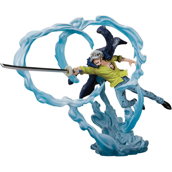 ESTATUA FIGUARTS ZERO TRAFALGAR LAW BATTLE MONSTER ONIGASHIMA ONE PIECE 24CM image 0