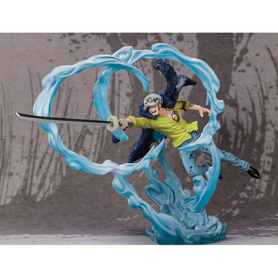 ESTATUA FIGUARTS ZERO TRAFALGAR LAW BATTLE MONSTER ONIGASHIMA ONE PIECE 24CM image 1