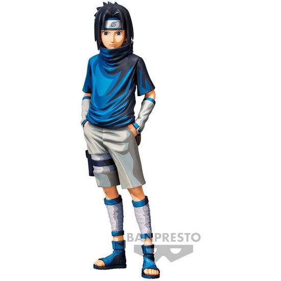 FIGURA UCHIHA SASUKE MANGA DIMENSIONS NARUTO 24CM image 0