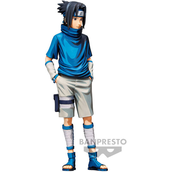 FIGURA UCHIHA SASUKE MANGA DIMENSIONS NARUTO 24CM image 1