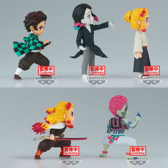 PACK 12 FIGURAS WORLD COLLECTABLE VOL.8 DEMON SLAYER KIMETSU NO YAIBA SURTIDO 7CM image 2