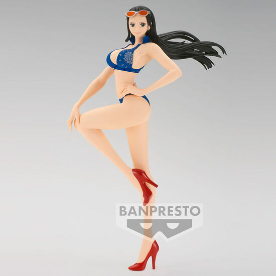 FIGURA NICO ROBIN GRANDLINE GIRLS ON VACATION ONE PIECE 19CM image 0