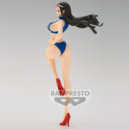 FIGURA NICO ROBIN GRANDLINE GIRLS ON VACATION ONE PIECE 19CM image 1