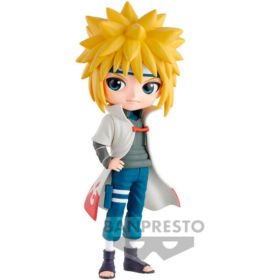 FIGURA NAMIKAZE MINATO NARUTO SHIPPUDEN Q POSKET A 14CM image 0