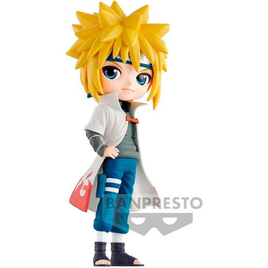 FIGURA NAMIKAZE MINATO NARUTO SHIPPUDEN Q POSKET A 14CM image 1