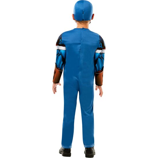 DISFRAZ CAPITAN AMERICA DELUXE VENGADORES AVENGERS MARVEL INFANTIL image 1