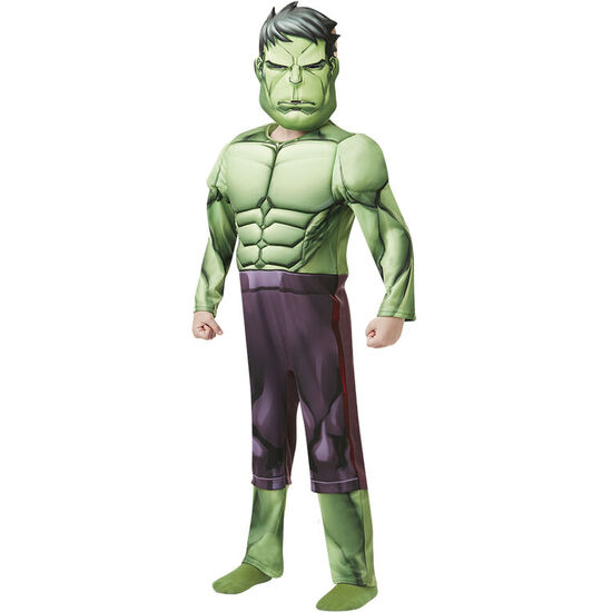 DISFRAZ HULK DELUXE VENGADORES AVENGERS MARVEL INFANTIL image 0