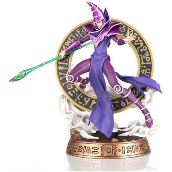 ESTATUA DARK MAGICIAN PURPLE ED YU-GI-OH! 29CM image 0