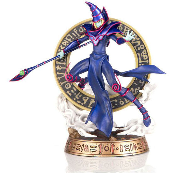 ESTATUA DARK MAGICIAN BLUE ED YU-GI-OH! 29CM image 0