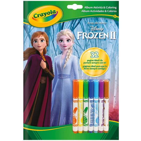 LIBRO ACTIVIDADES FROZEN 2 DISNEY SURTIDO image 0