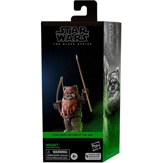 FIGURA WICKET RETURN OF THE JEDI STAR WARS 15CM image 0