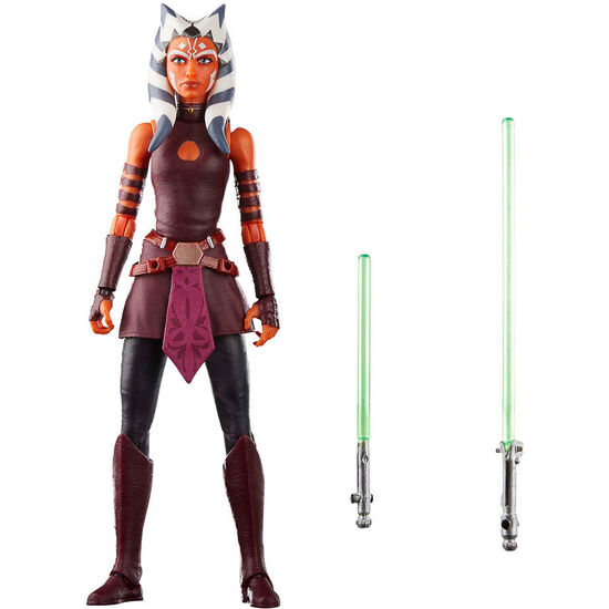 FIGURA AHSOKA TANO PADAWAN THE CLONE WARS STAR WARS 15CM image 0