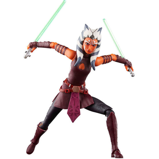 FIGURA AHSOKA TANO PADAWAN THE CLONE WARS STAR WARS 15CM image 3