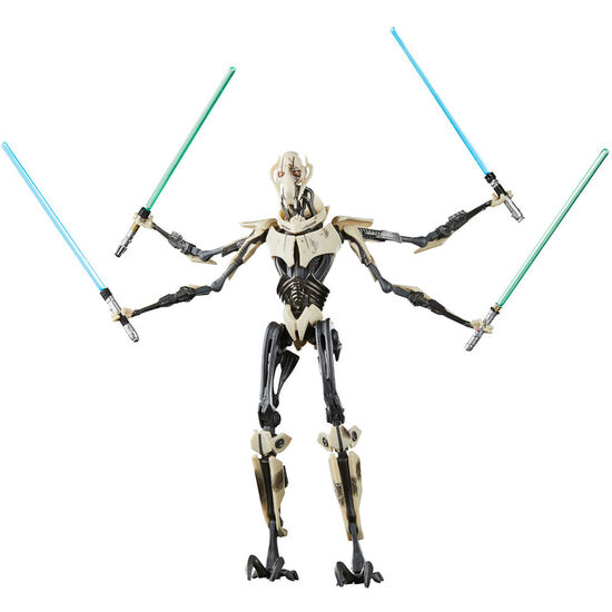 FIGURA GENERAL GRIEVOUS BATTLE DAMAGED BATTLEFRONT II STAR WARS 15CM image 0