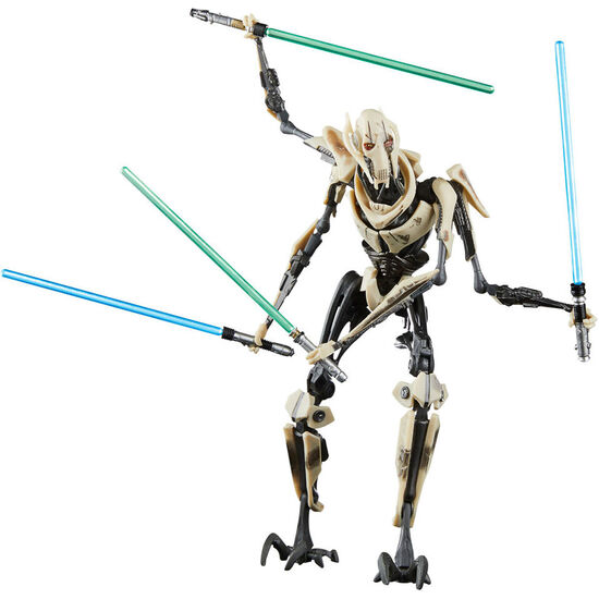 FIGURA GENERAL GRIEVOUS BATTLE DAMAGED BATTLEFRONT II STAR WARS 15CM image 3