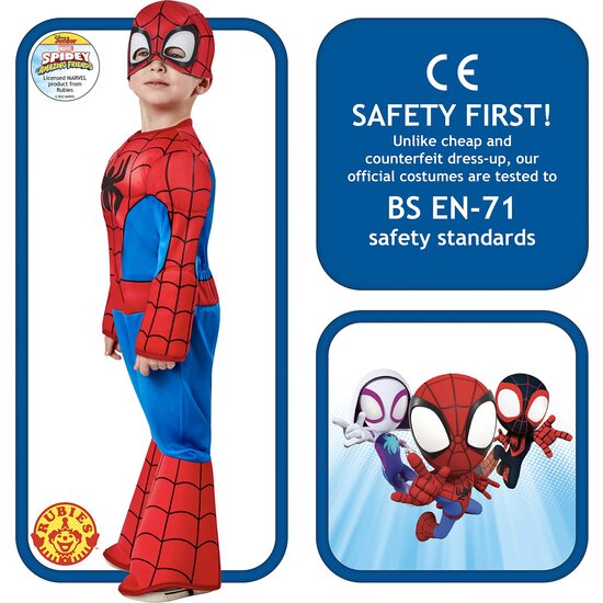 DISFRAZ SPIDEY MARVEL 2-3 AÑOS image 2