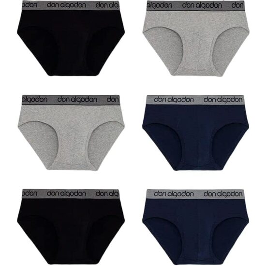 PACK 12 SLIPS CABALLERO SURTIDO NEGRO / GRIS / MARINO image 0