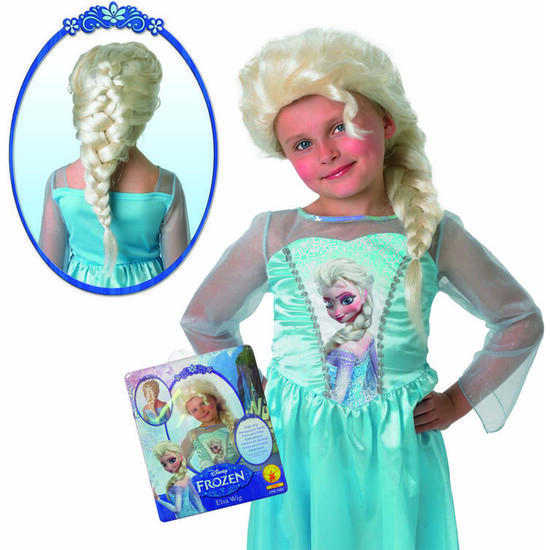 PELUCA INFANTIL ELSA FROZEN image 0