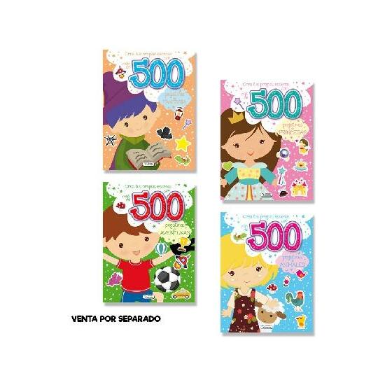 LIBRO CREA ESCENAS 500 PEGATINAS image 0