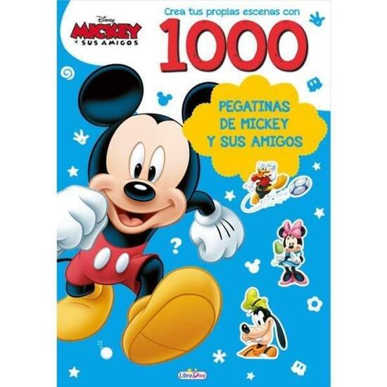 LIBRO 1000 PEGATINAS MICKEY DISNEY image 0