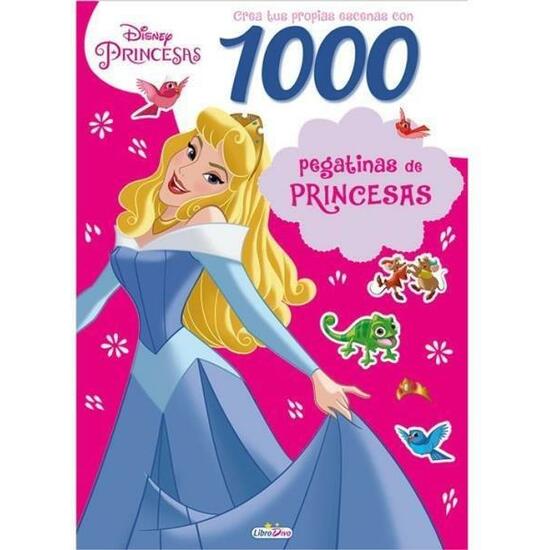 LIBRO 1000 PEGATINAS PRINCESAS DISN image 0