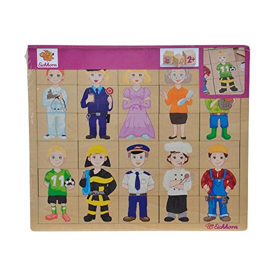 ENCAJABLE MADERA PROFESIONES image 0