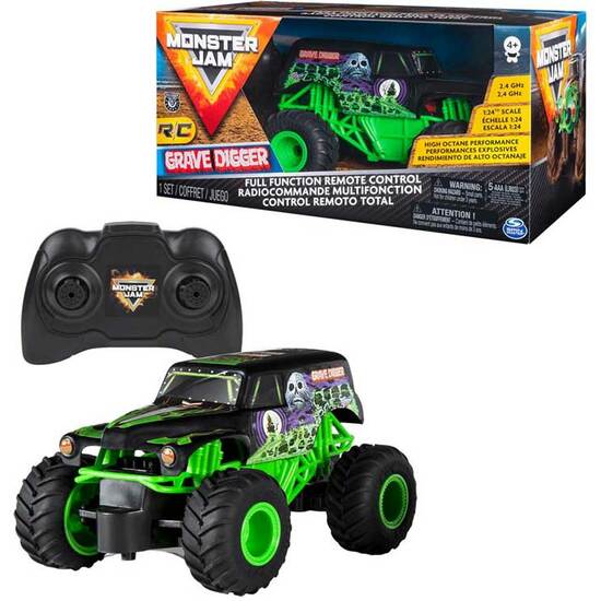 MONSTER JAM GRAVE DIGGER R/C 1:24 image 0