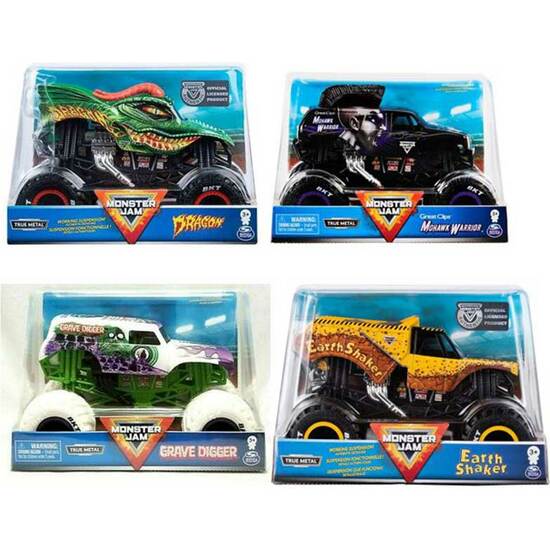 VEHICULO METAL MONSTER JAM 1:24 image 0