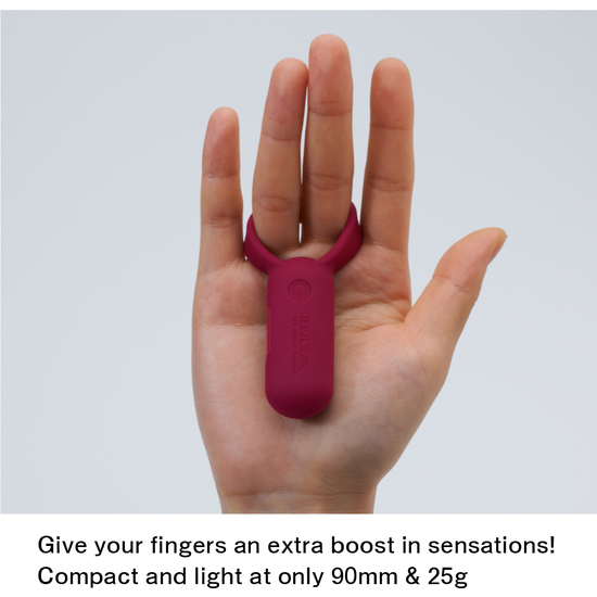 TENGA SVR SMART VIBE RING RED image 1