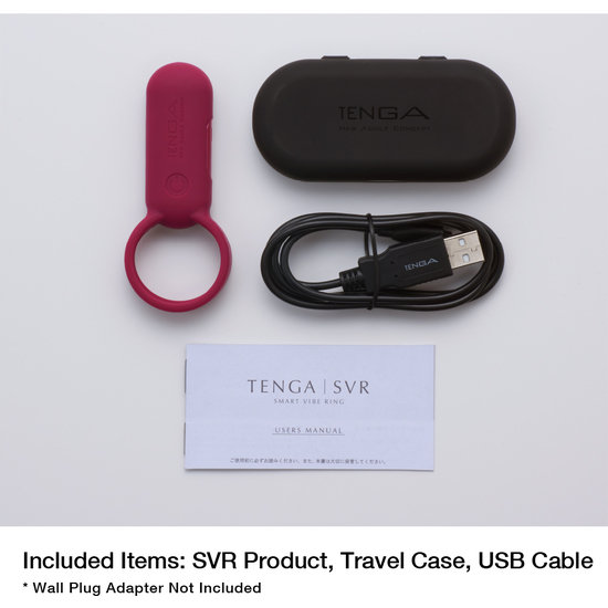 TENGA SVR SMART VIBE RING RED image 3