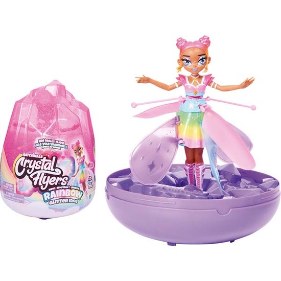 CRYSTAL FLYERS RAINBOW GLITTER IDOL image 0